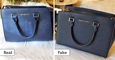 pics of real and fake mk bags